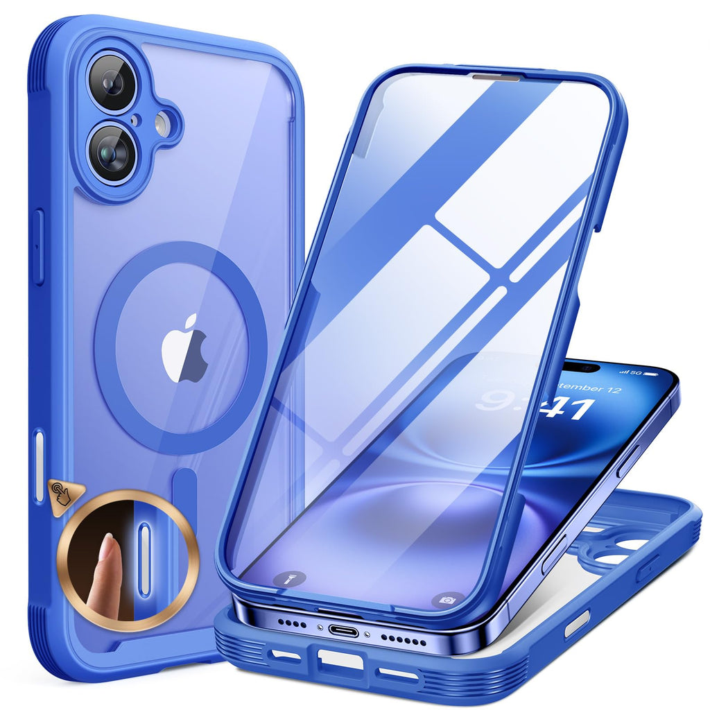 Miracase Full Body for iPhone All Series Glass Case 2026