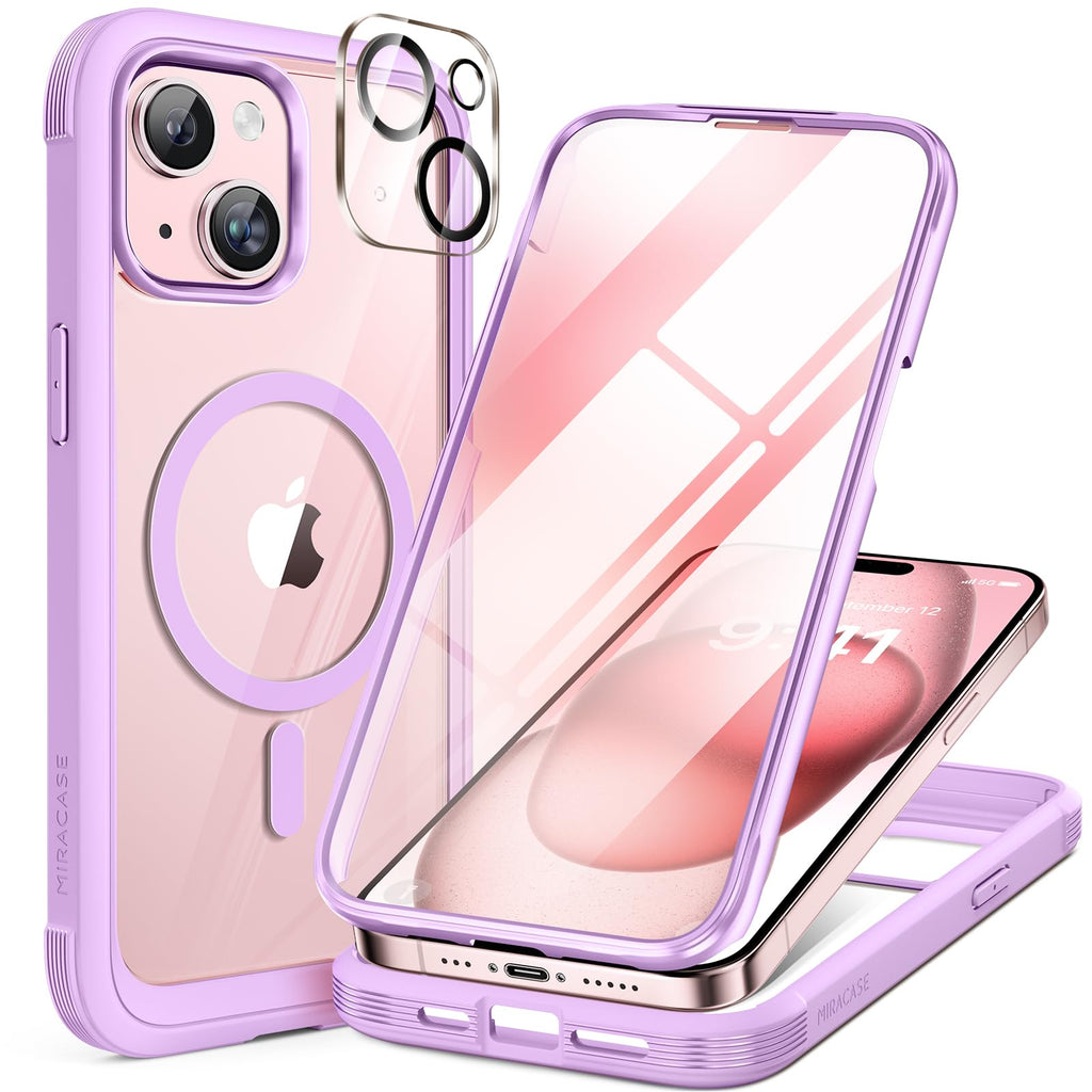 Miracase Full Body for iPhone All Series Glass Case 2026