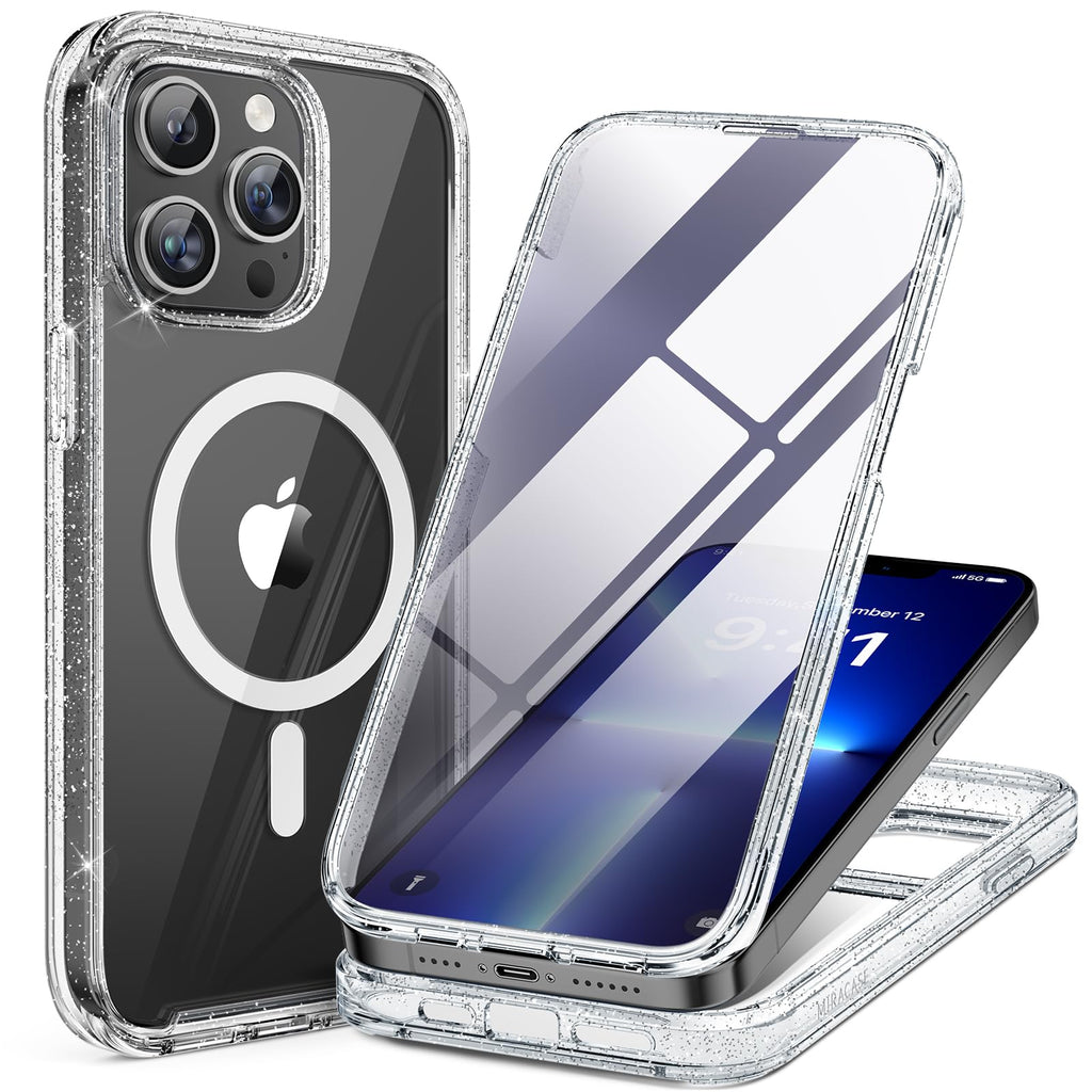 Miracase Full Body for iPhone All Series Glass Case 2026