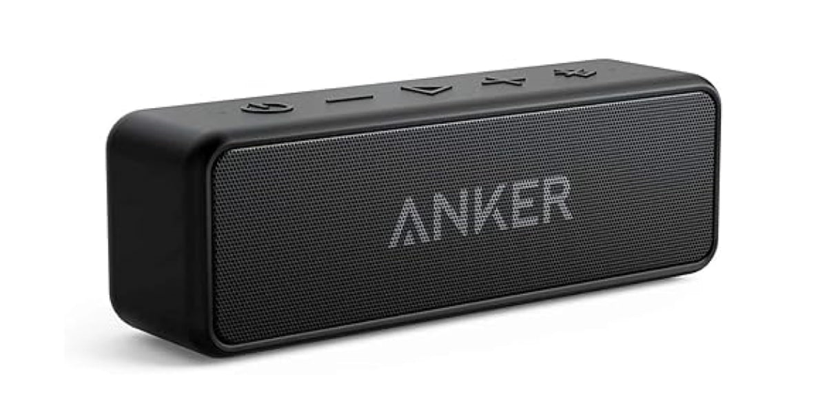 Anker Soundcore 2 Portable Bluetooth Speaker, IPX7