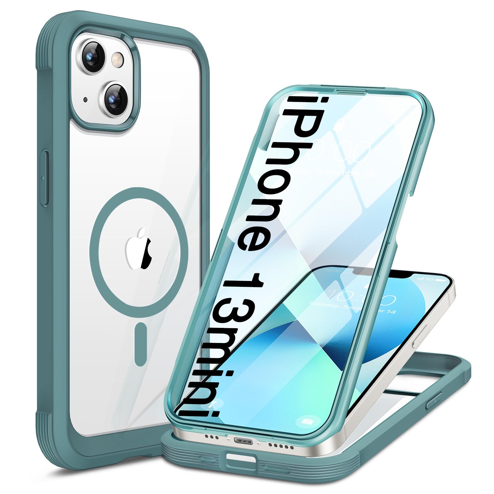 Miracase Full Body for iPhone All Series Glass Case 2026
