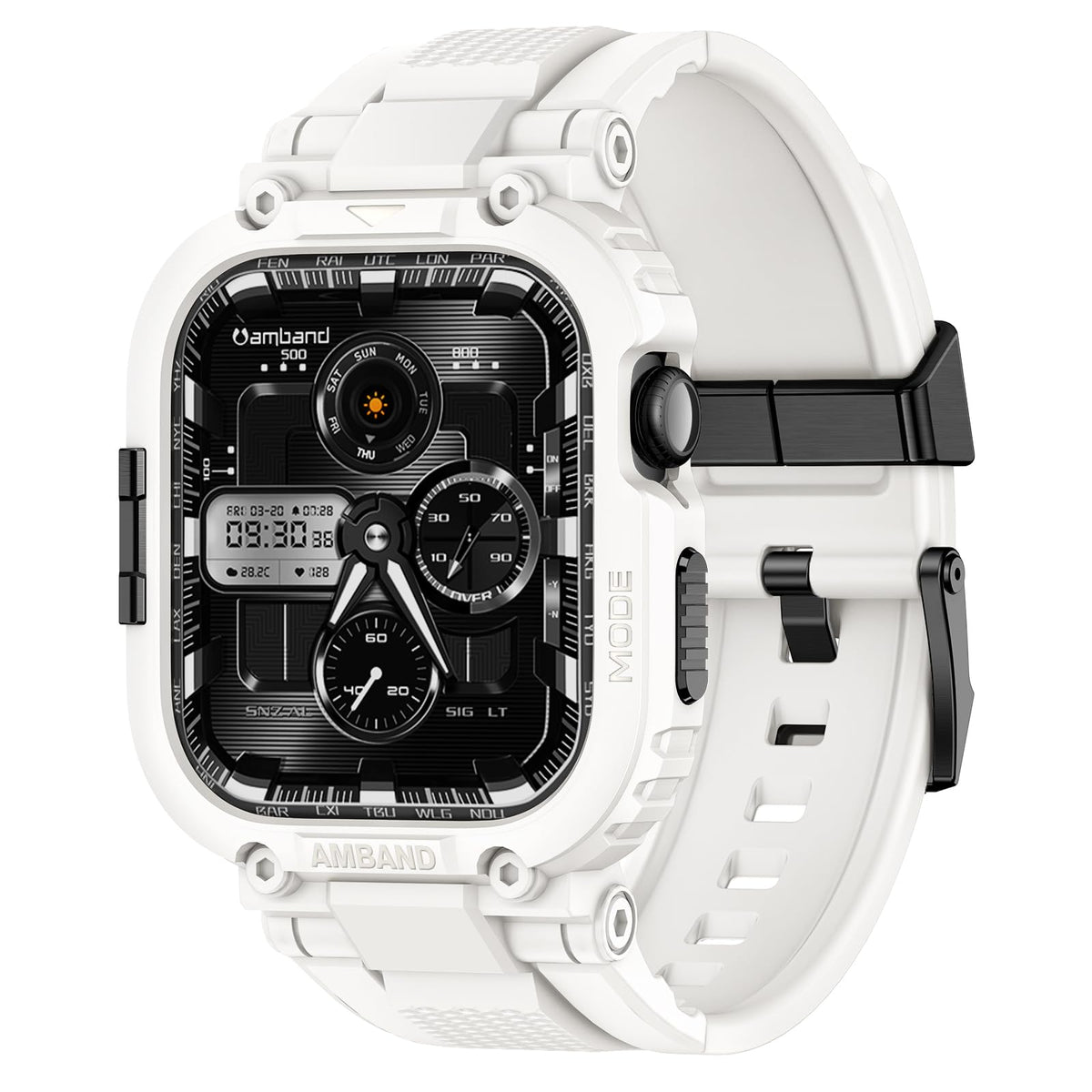 amBand M1 Rugged Sport Case & Band for Apple Watch