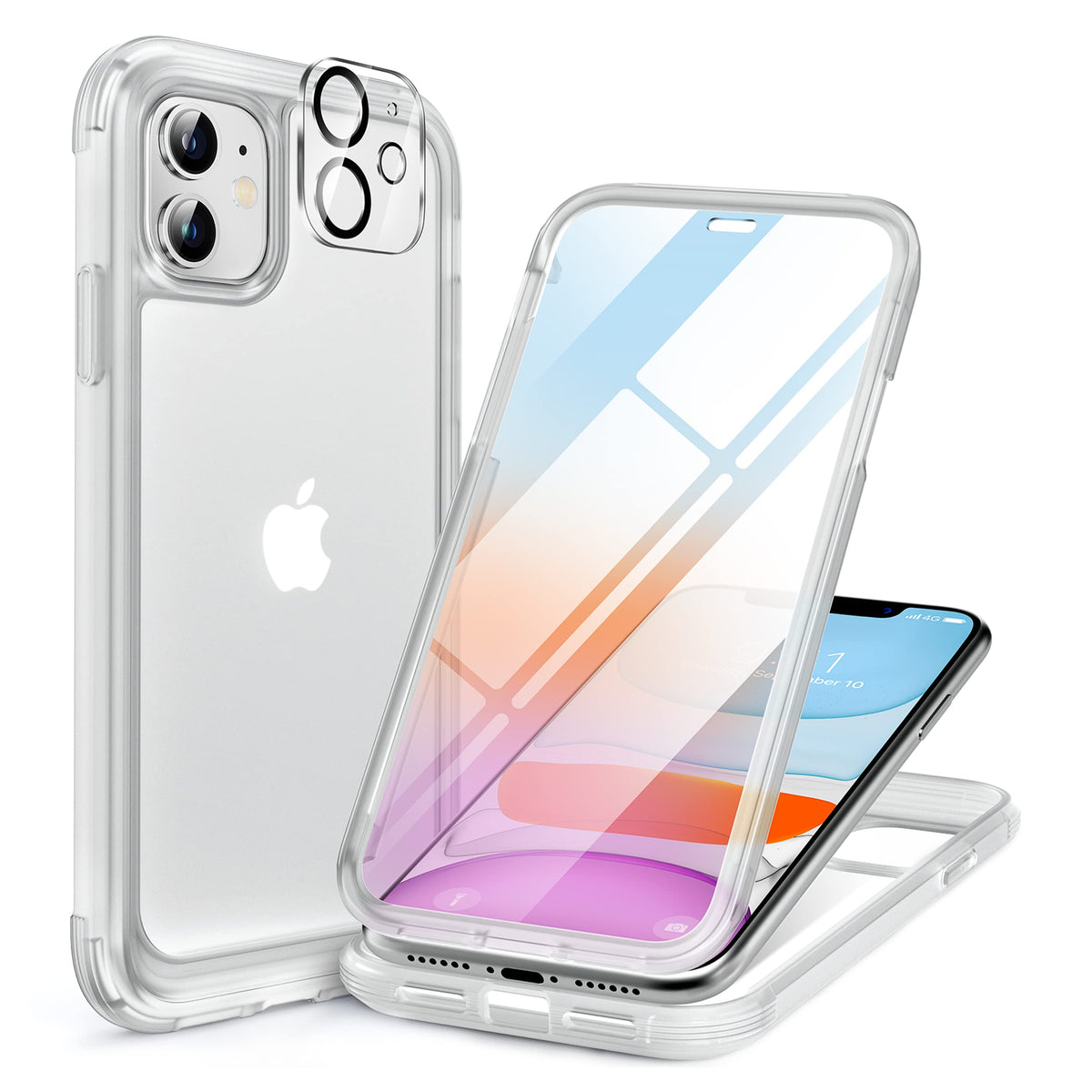 Miracase Full Body for iPhone All Series Glass Case 2026
