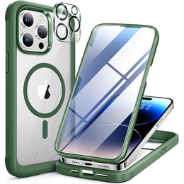 Miracase Full Body Glass Case for iPhone Series 2026
