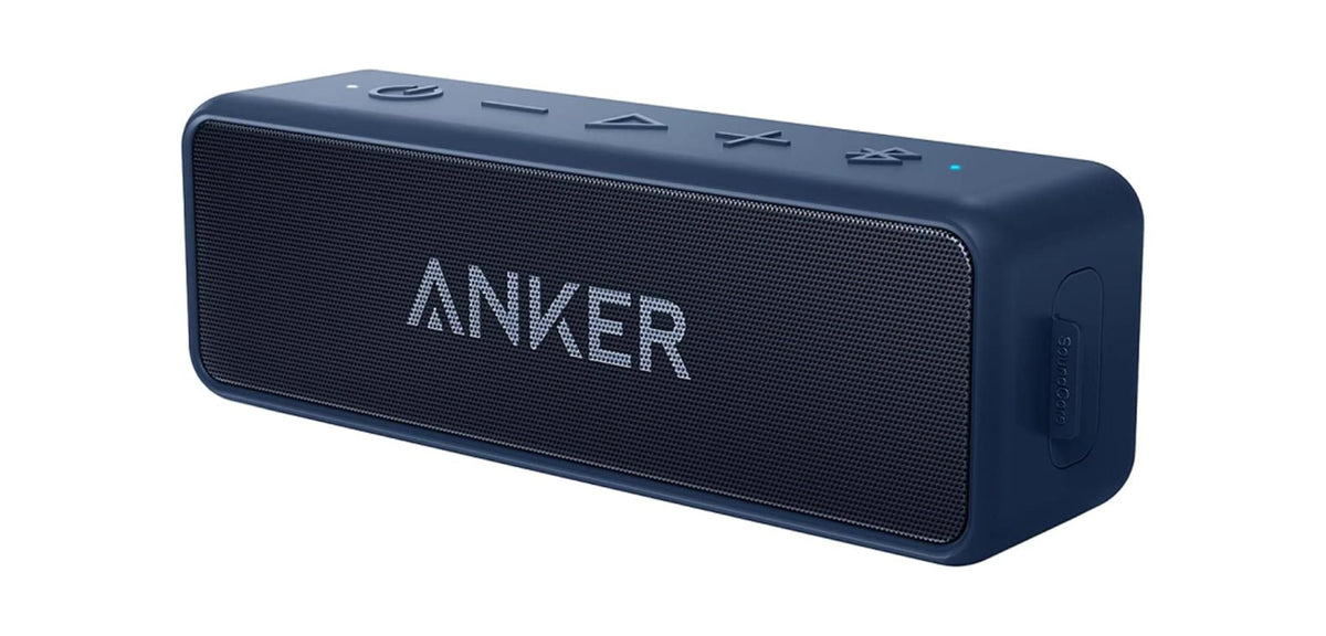 Anker Soundcore 2 Portable Bluetooth Speaker, IPX7