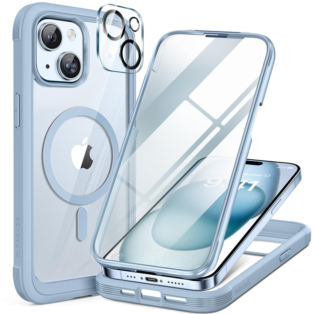 Miracase Full Body for iPhone All Series Glass Case 2026