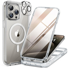 Miracase Full Body Glass Case for iPhone Series 2026