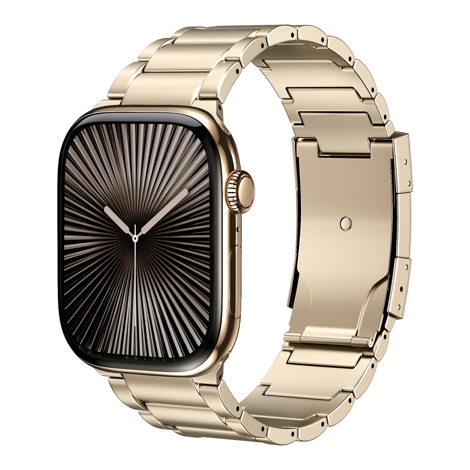 ZABUDUO Titanium Apple Watch Band for 42–49mm Models