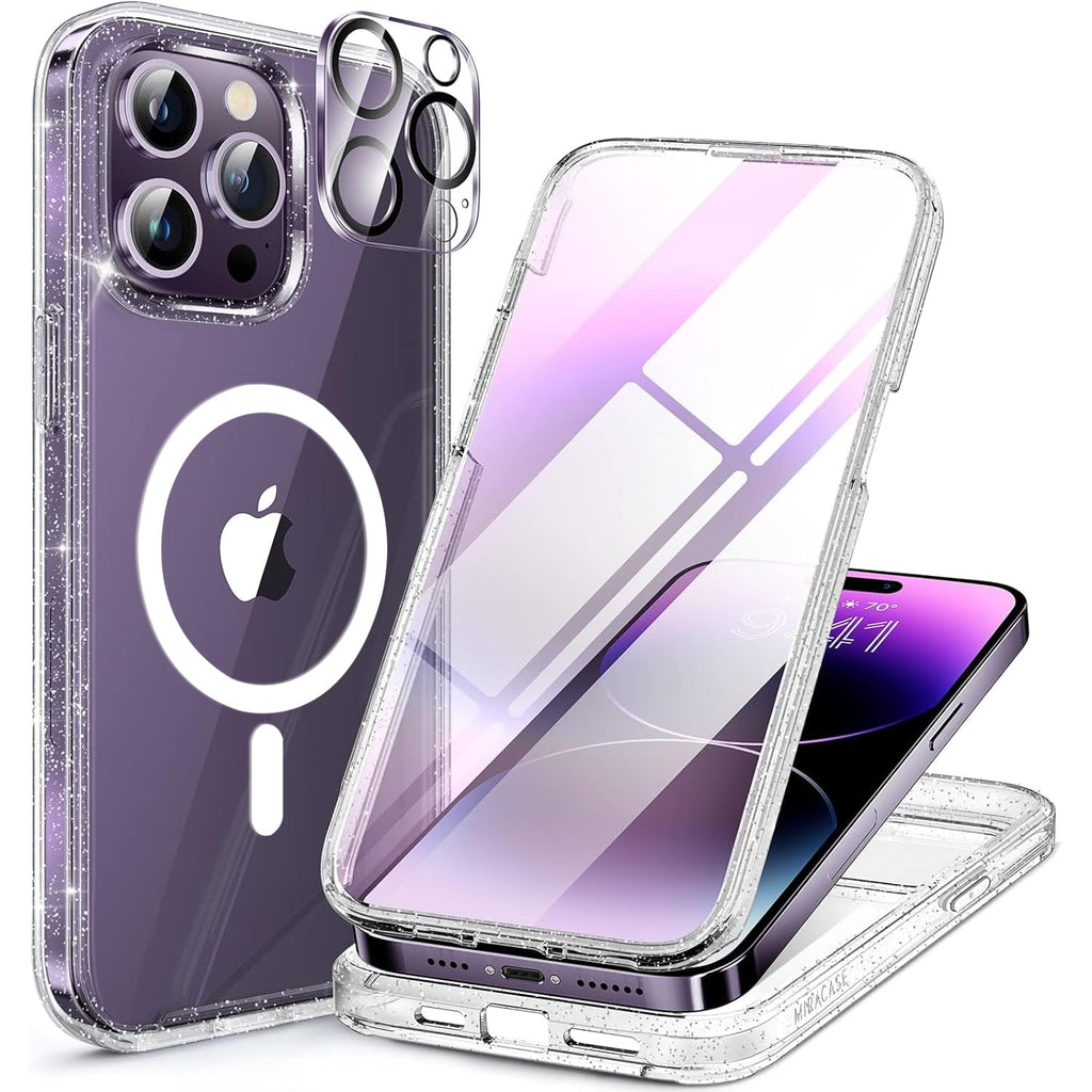 Miracase Full Body for iPhone All Series Glass Case 2026