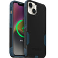 OtterBox iPhone 14 & iPhone 13 Commuter Series Case - Dont BE Blue (Blue), Slim & Tough, Pocket-Friendly, with Port Protection