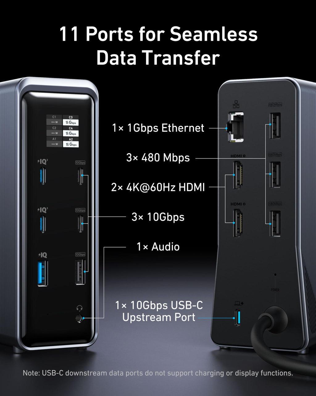 Anker Prime 14-Port Docking Station with 160W Output
