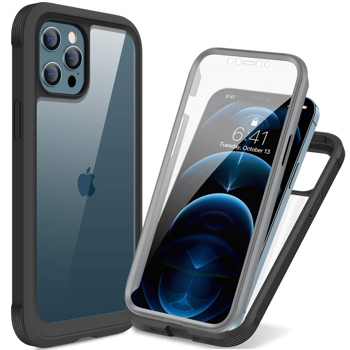 Miracase Full Body for iPhone All Series Glass Case 2026