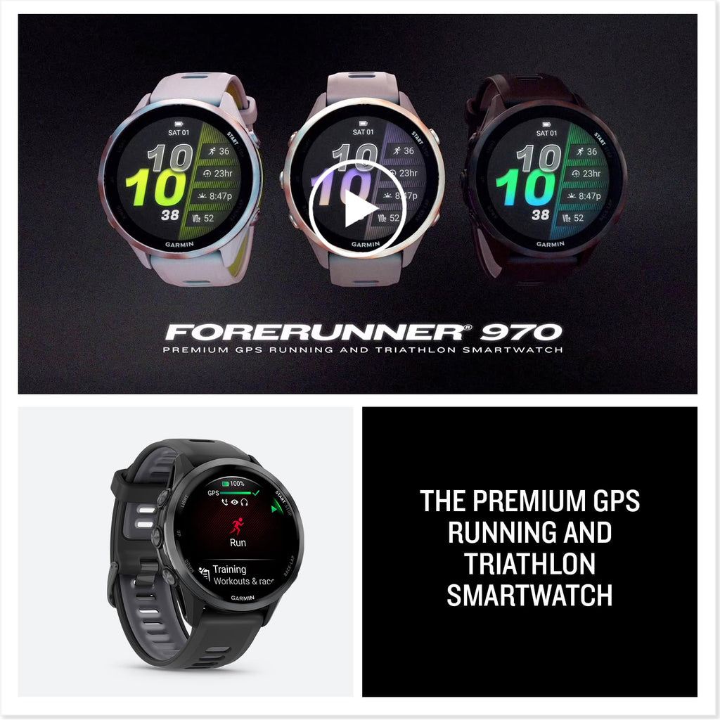 Garmin Forerunner 970 Premium GPS Running Smartwatch