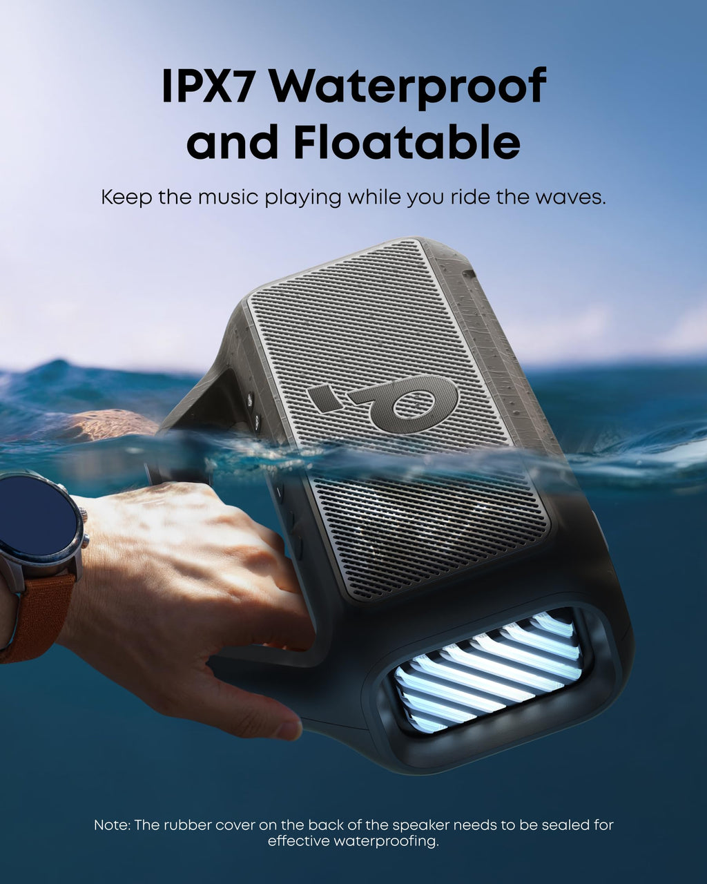 Soundcore Boom 2 A3138 Portable Bluetooth Outdoor Speaker