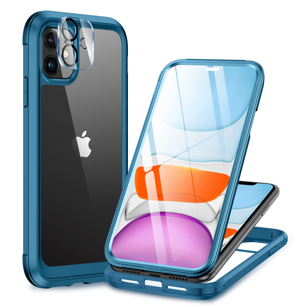 Miracase Full Body for iPhone All Series Glass Case 2026