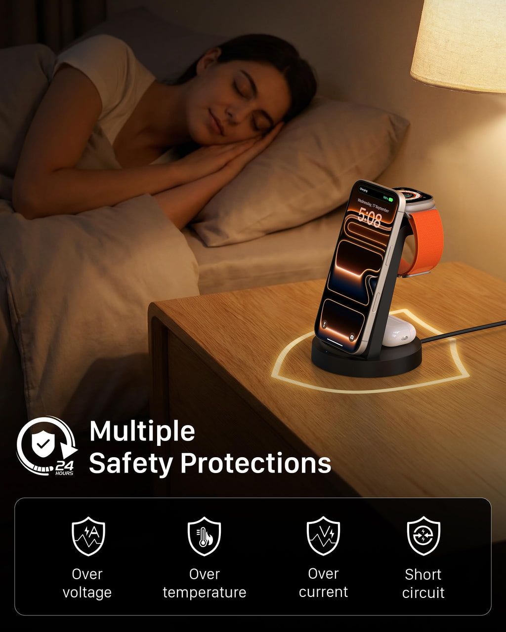 3 in 1 Charging Station for Apple