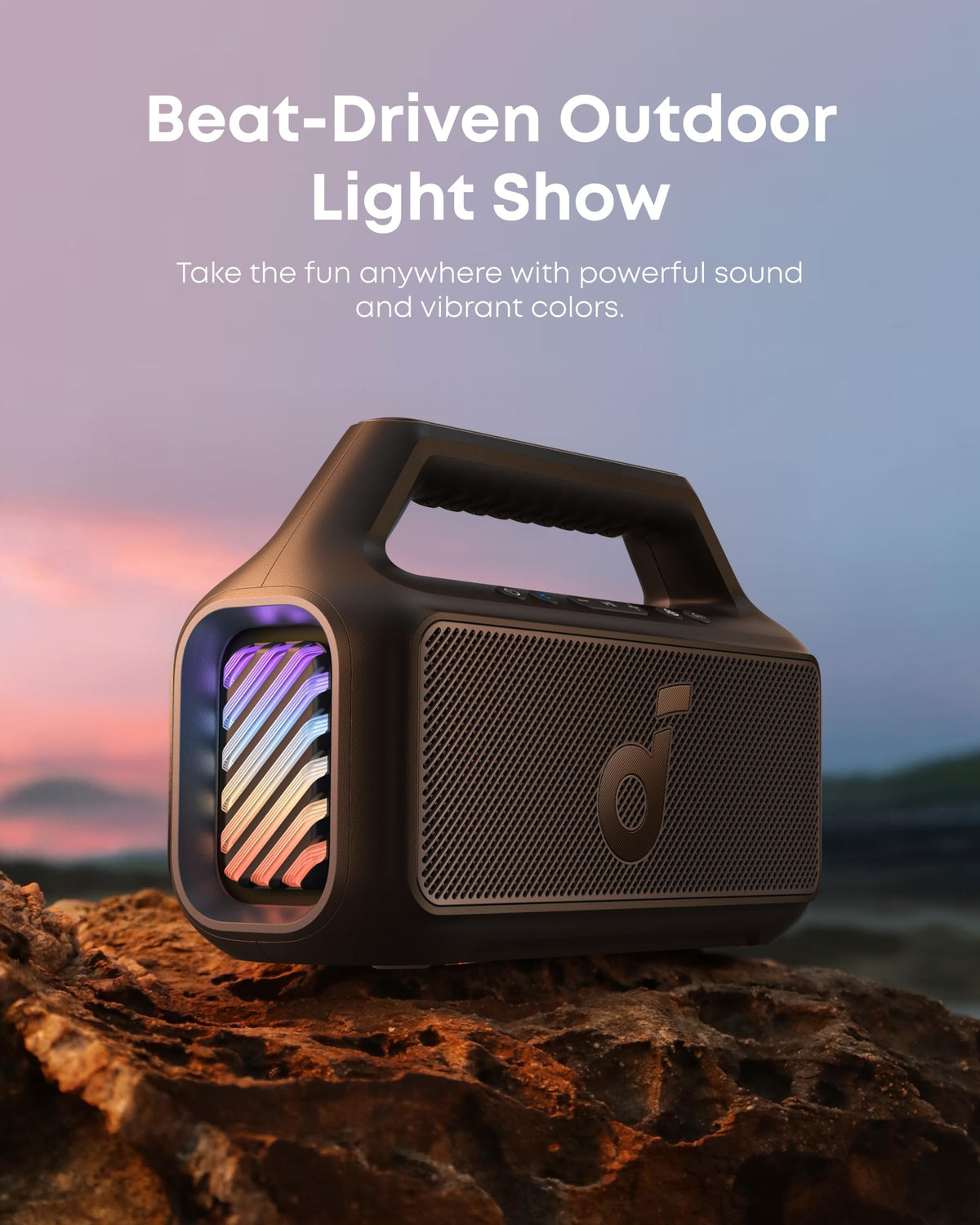 Soundcore Boom 2 A3138 Portable Bluetooth Outdoor Speaker