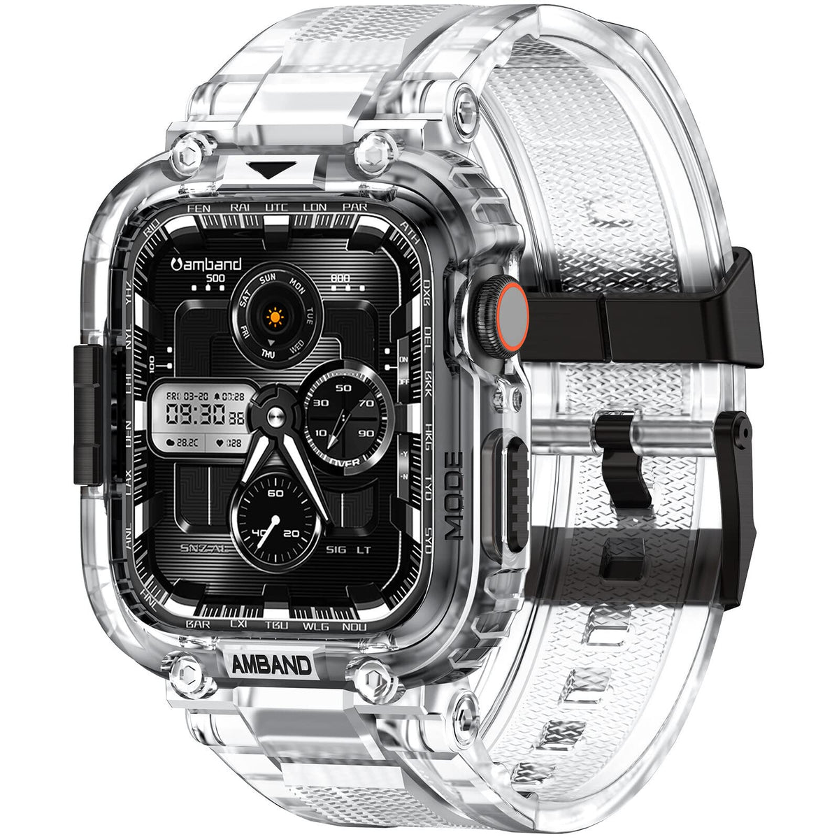amBand M1 Rugged Sport Case & Band for Apple Watch