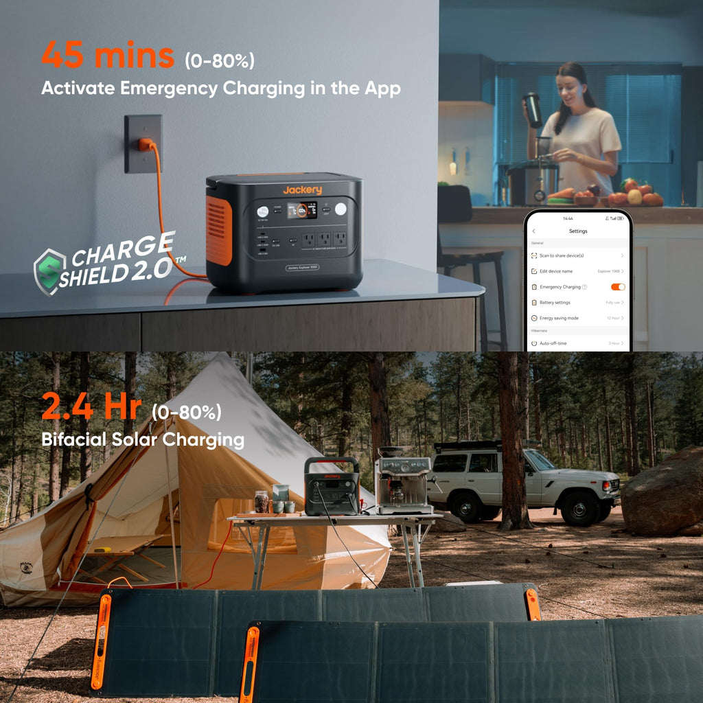 Jackery Explorer 1000 v2 Portable Power Station series