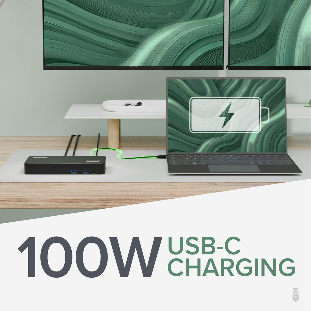 Plugable Triple Display USB-C Docking Station with 100W PD