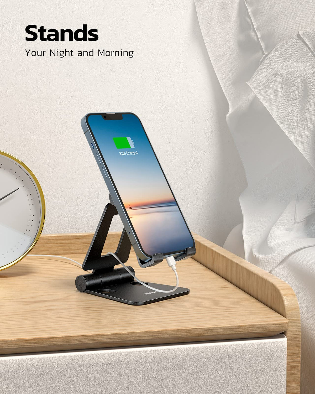 Nulaxy Dual Folding Cell Phone Stand-All